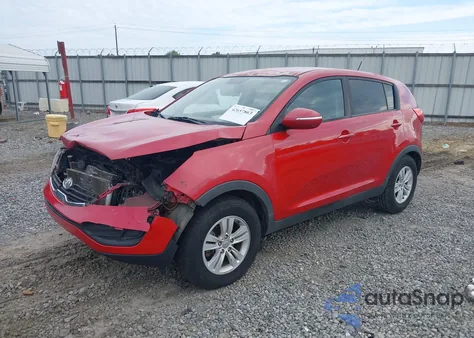 2011 Kia Sportage Lx из США, поврежденный, VIN KNDPB3A28B7089238